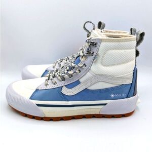 Vans Sk8-Hi Gore-tex MTE-3 Hiking Boots Blue/Marshmallow  3M Men's 8 Women's 9.5